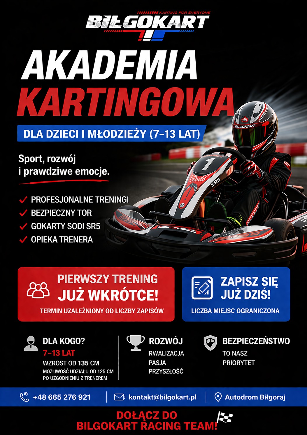 Biłgokart Racing Team - Akademia kartingowa