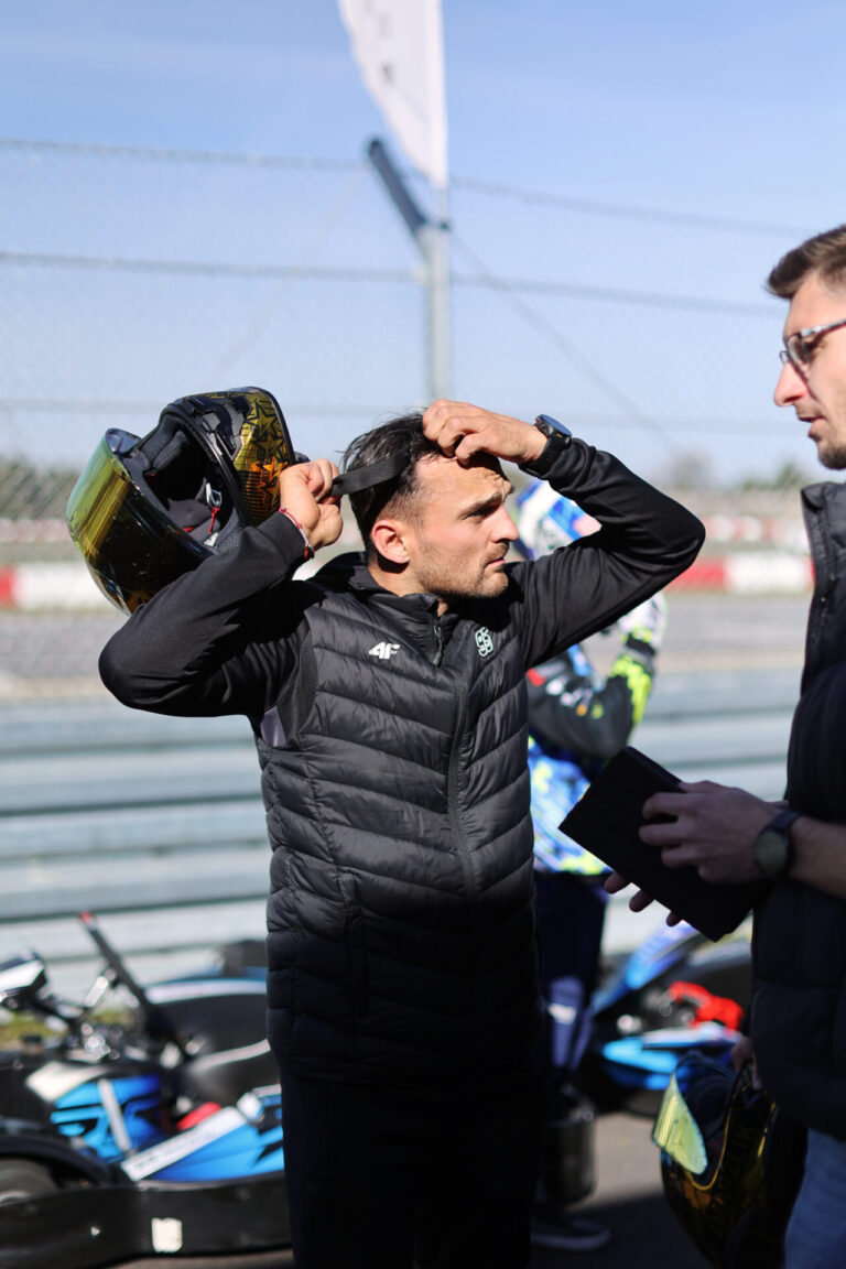 Bartosz Zmarzlik na gokartach — zdjęcie 3